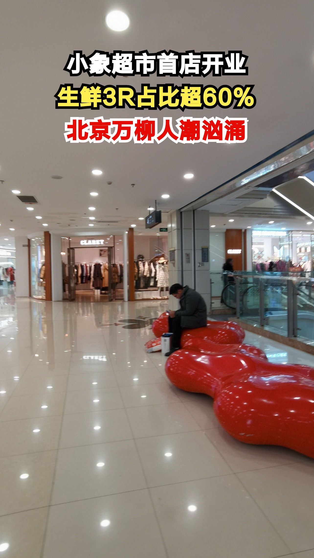 美团小象超市线下首店爆满!生鲜与3R品类如何征服北京中产?