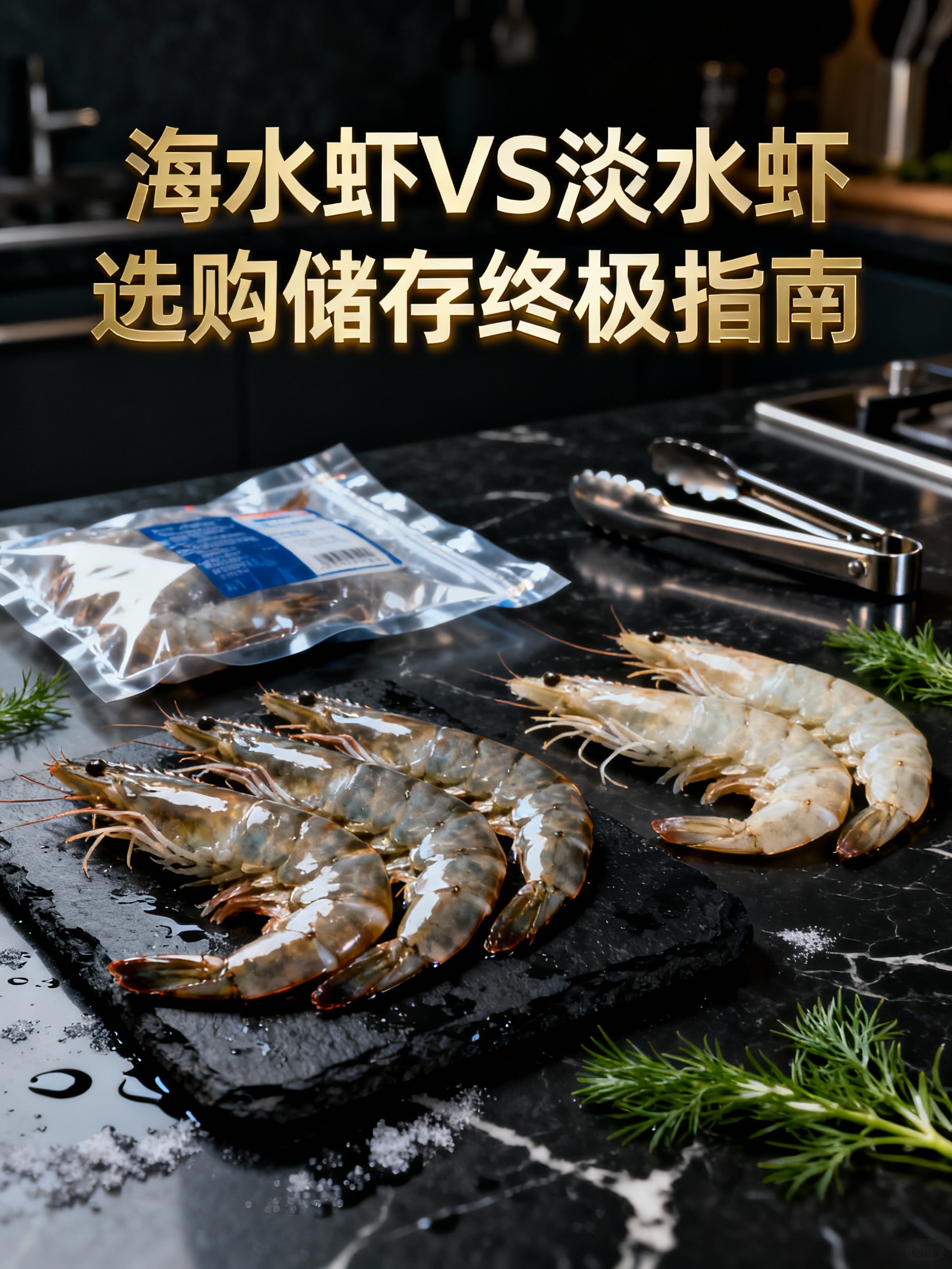 海水虾VS淡水虾选购储存终极指南