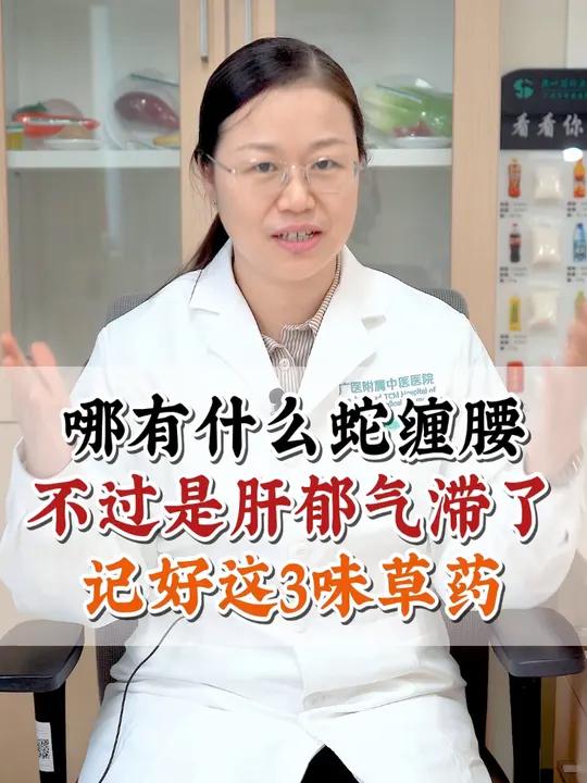 蛇缠腰不用愁 三味草药来调理