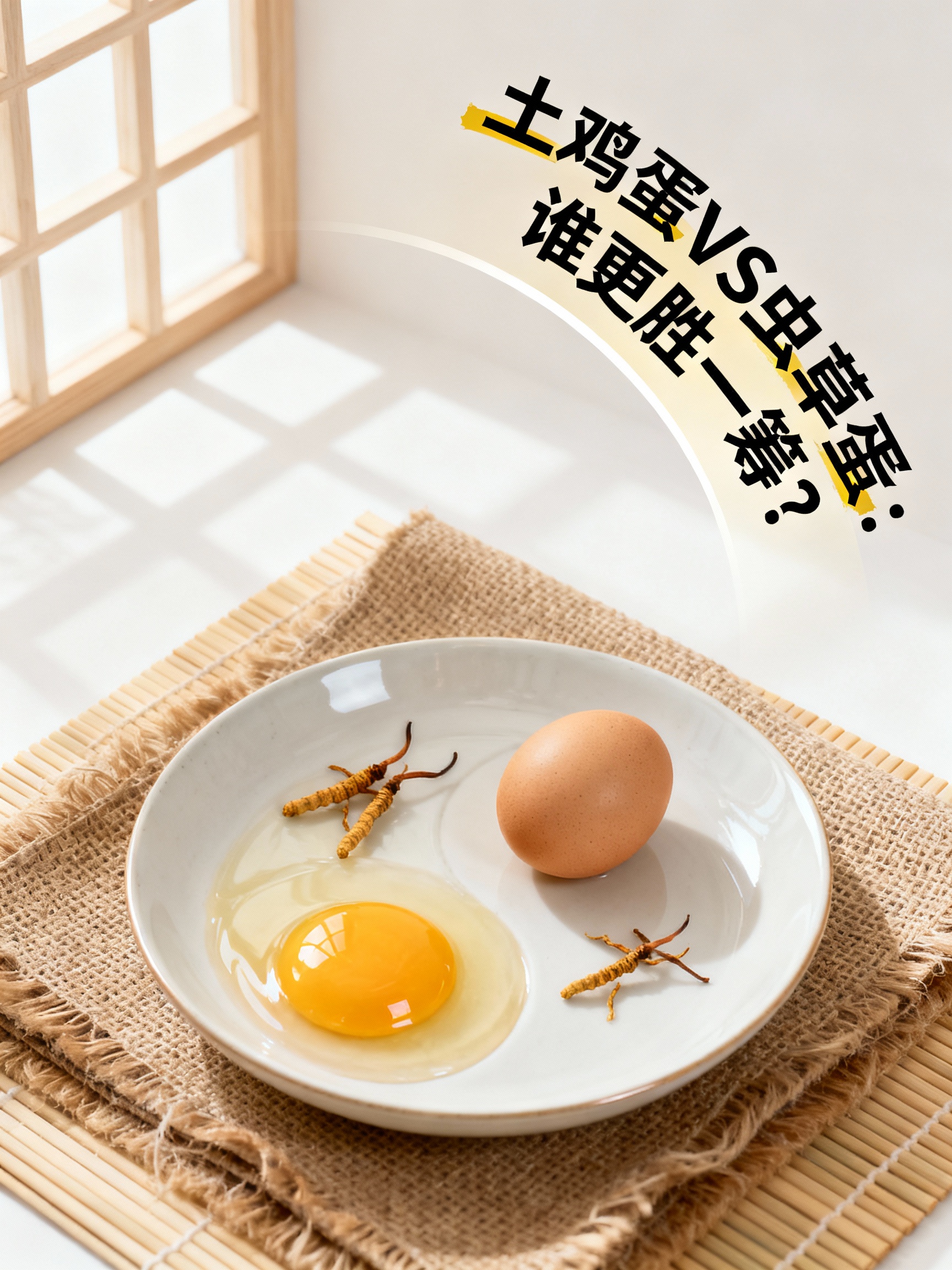 土鸡蛋vs虫草蛋:谁更胜一筹?