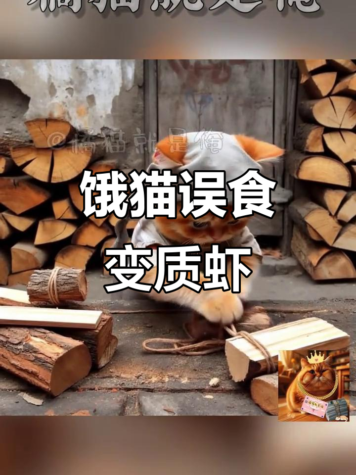 小橘猫误吃变质虾,被朋友嘲笑却逆袭成功