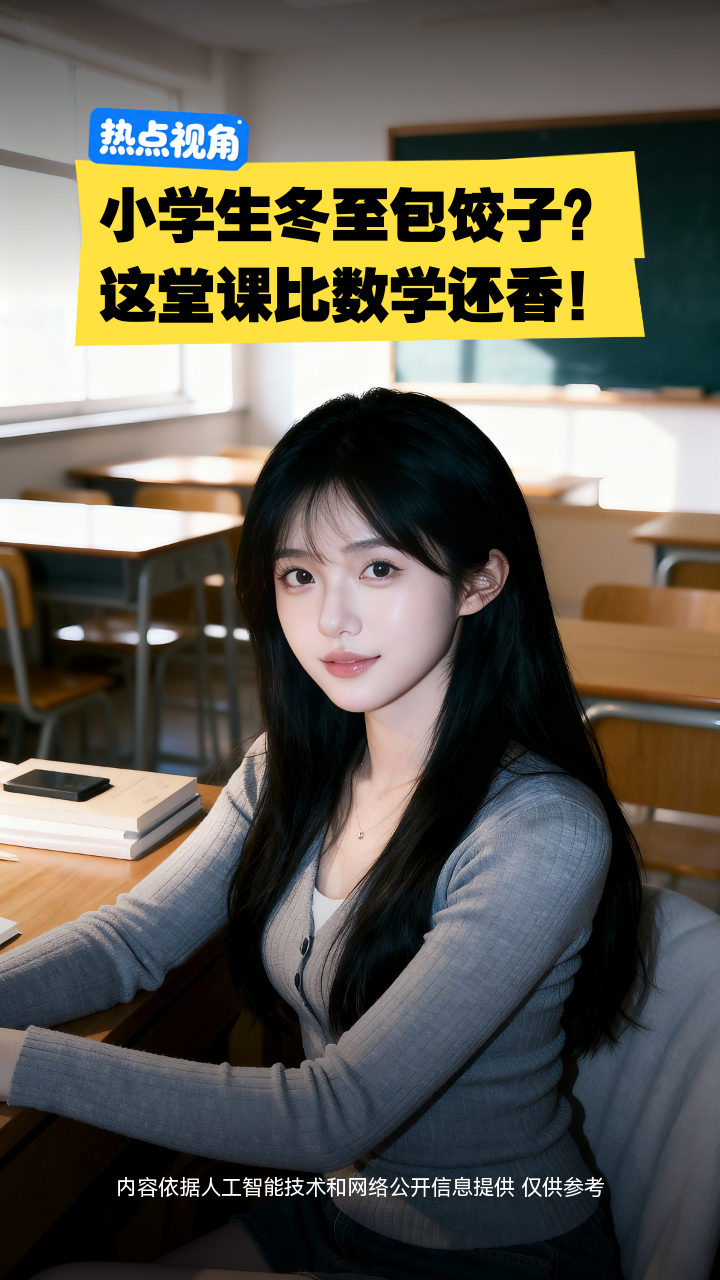 小学生冬至包饺子？这堂课比数学还香！