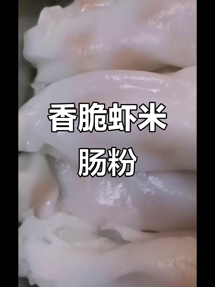煎虾米肠粉与黄金糕的完美搭配,口感超赞!