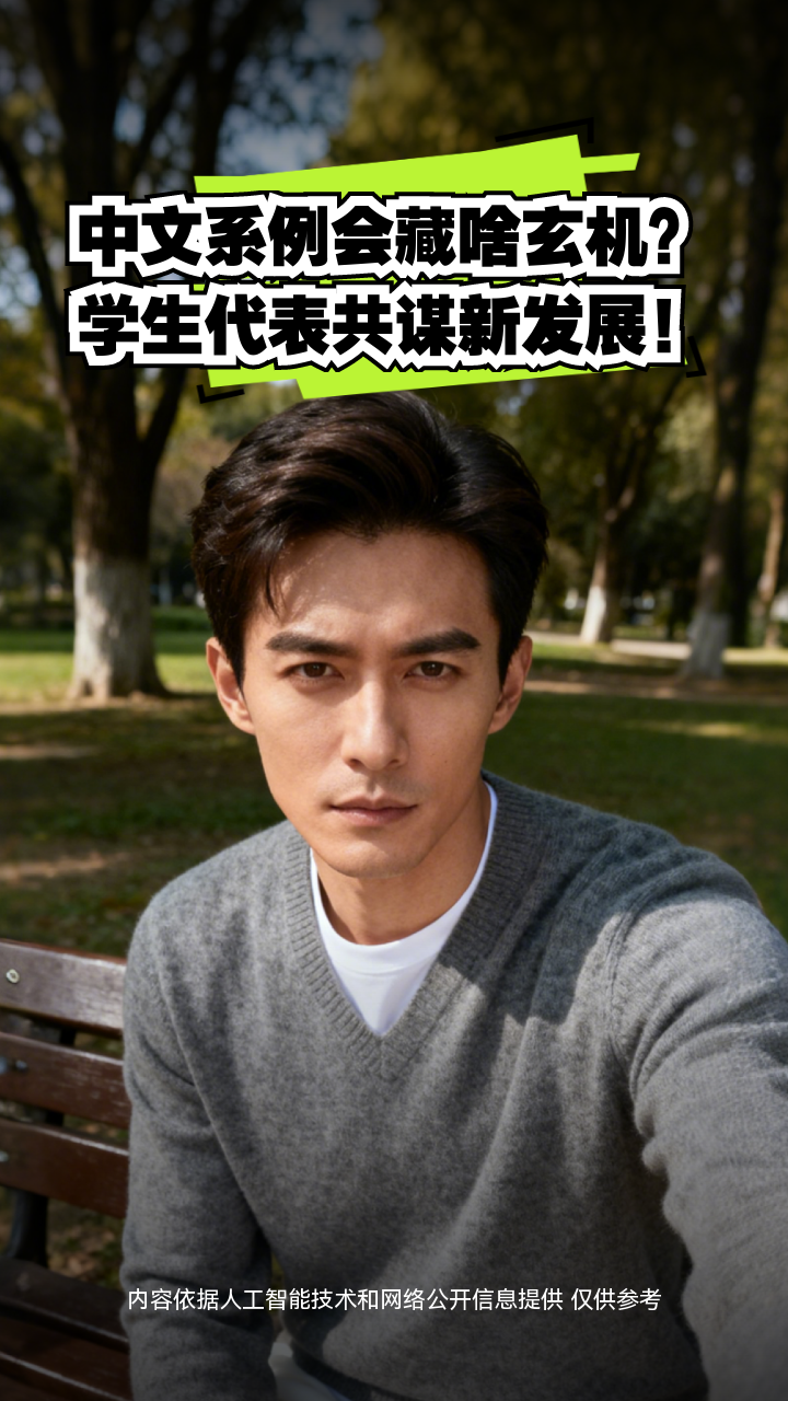 中文系例会藏啥玄机?学生代表共谋新发展!