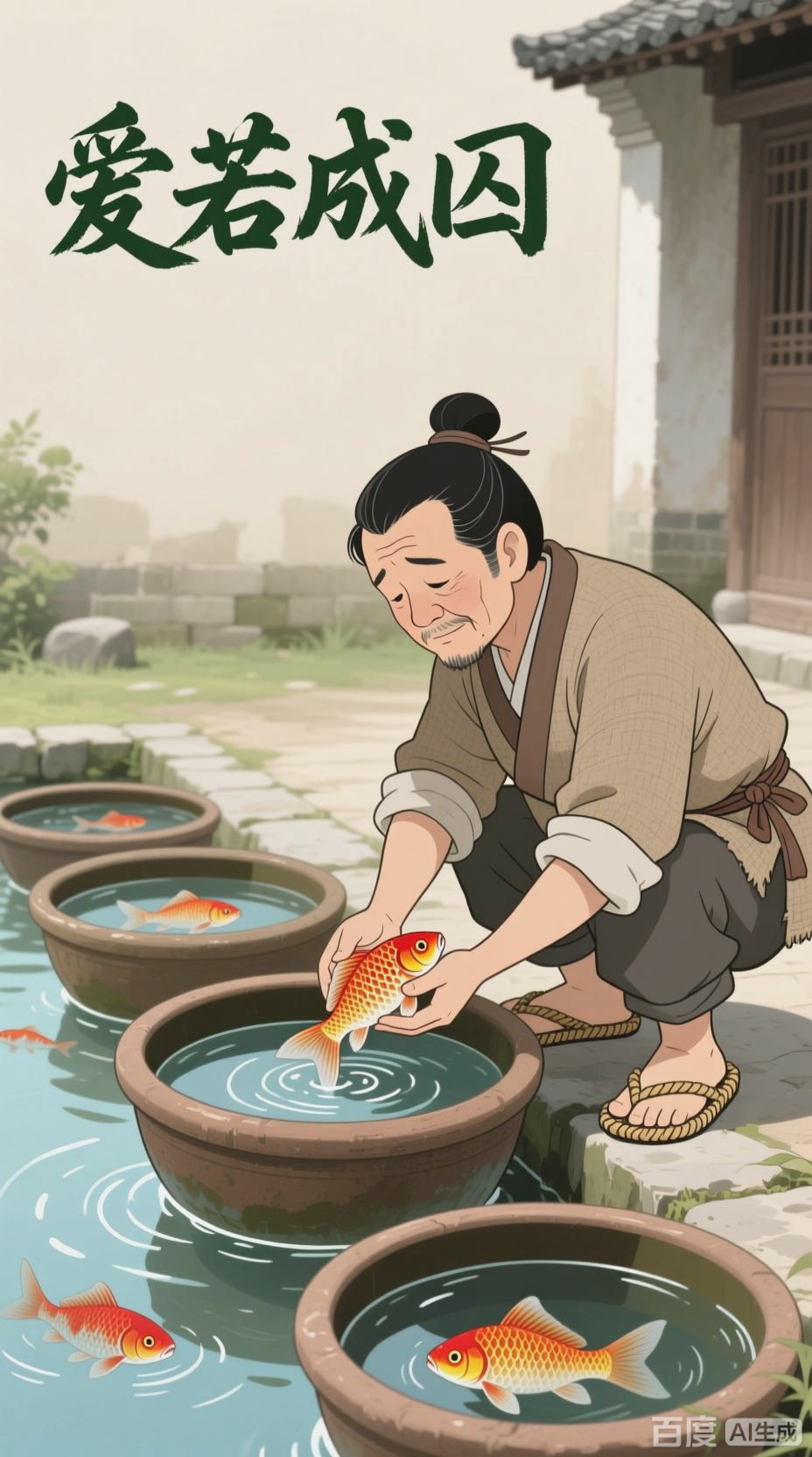 郑人惜鱼,古代智慧寓言