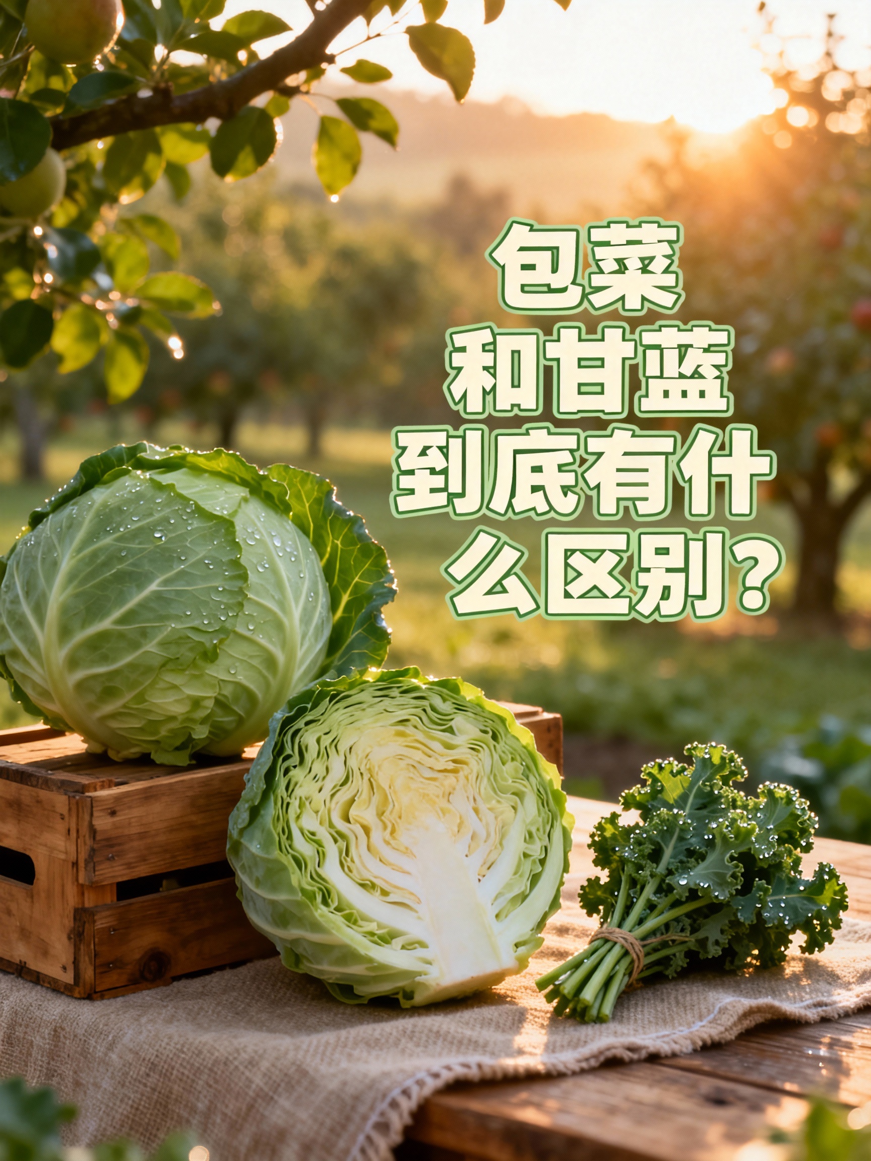包菜和甘蓝到底有什么区别？