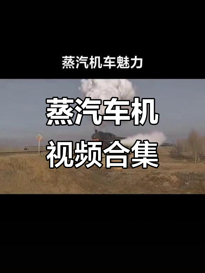 蒸汽机车大集合,经典时刻全纪录