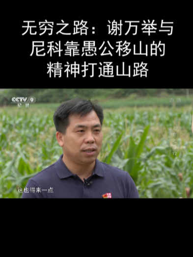 无穷之路:谢万举与尼科靠愚公移山的精神打通山路