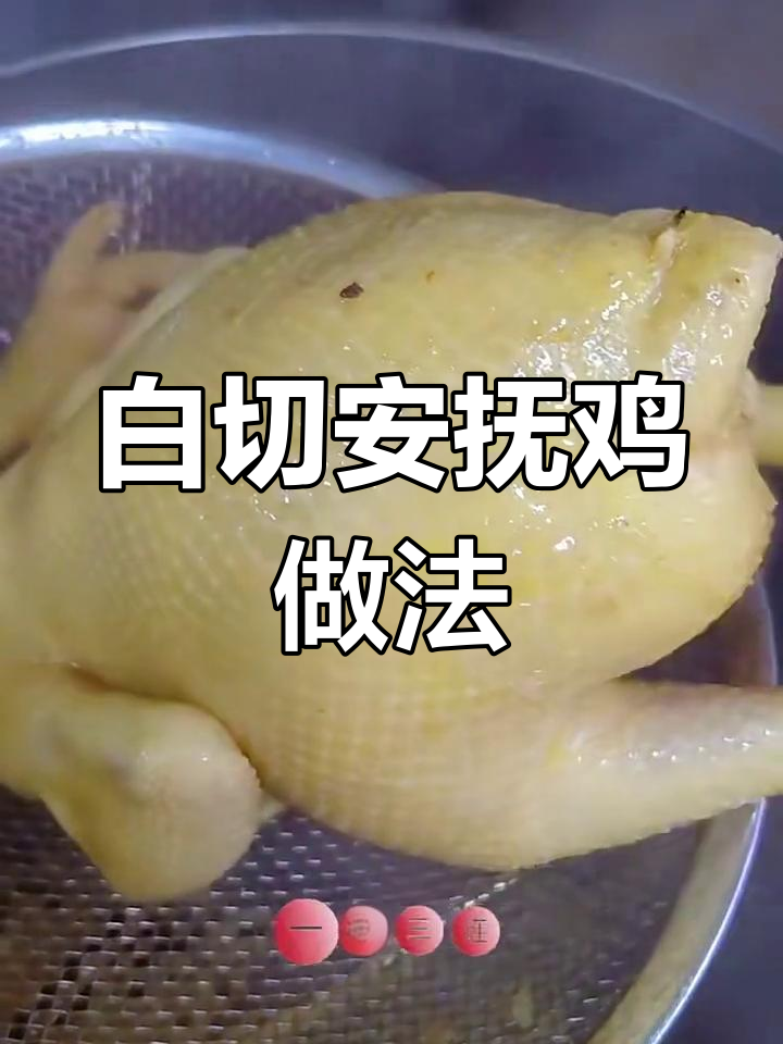 冬至必备!白切安铺鸡,家庭聚餐首选美味