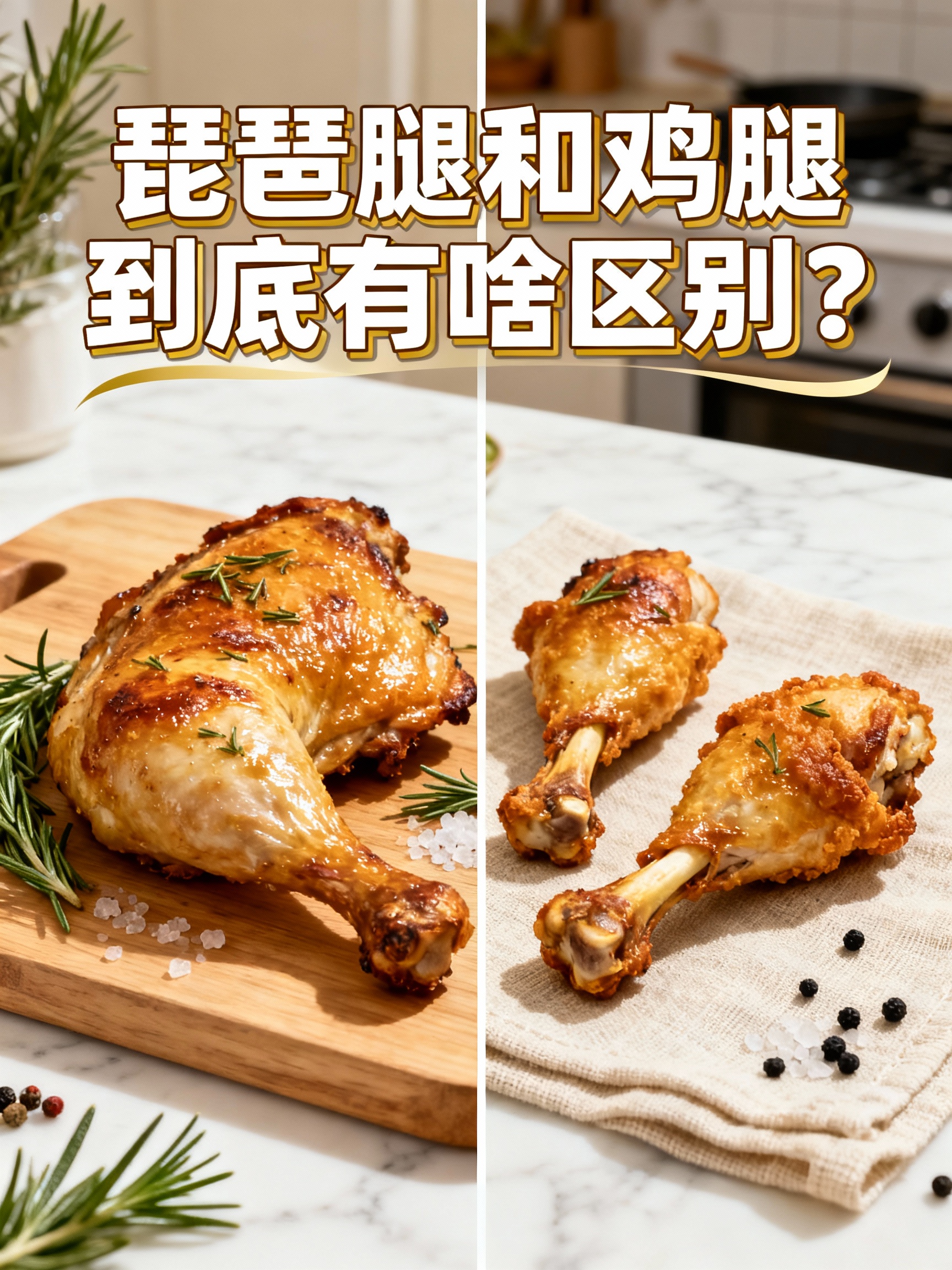 琵琶腿和鸡腿到底有啥区别?