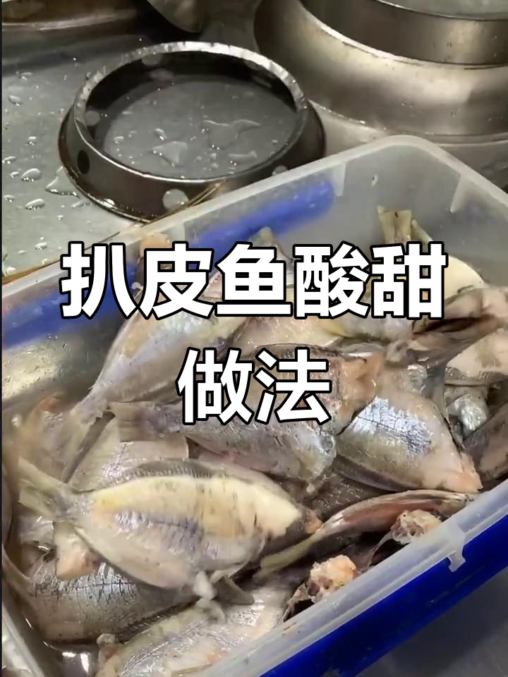 酸甜茄汁扒皮鱼,做法超详细!