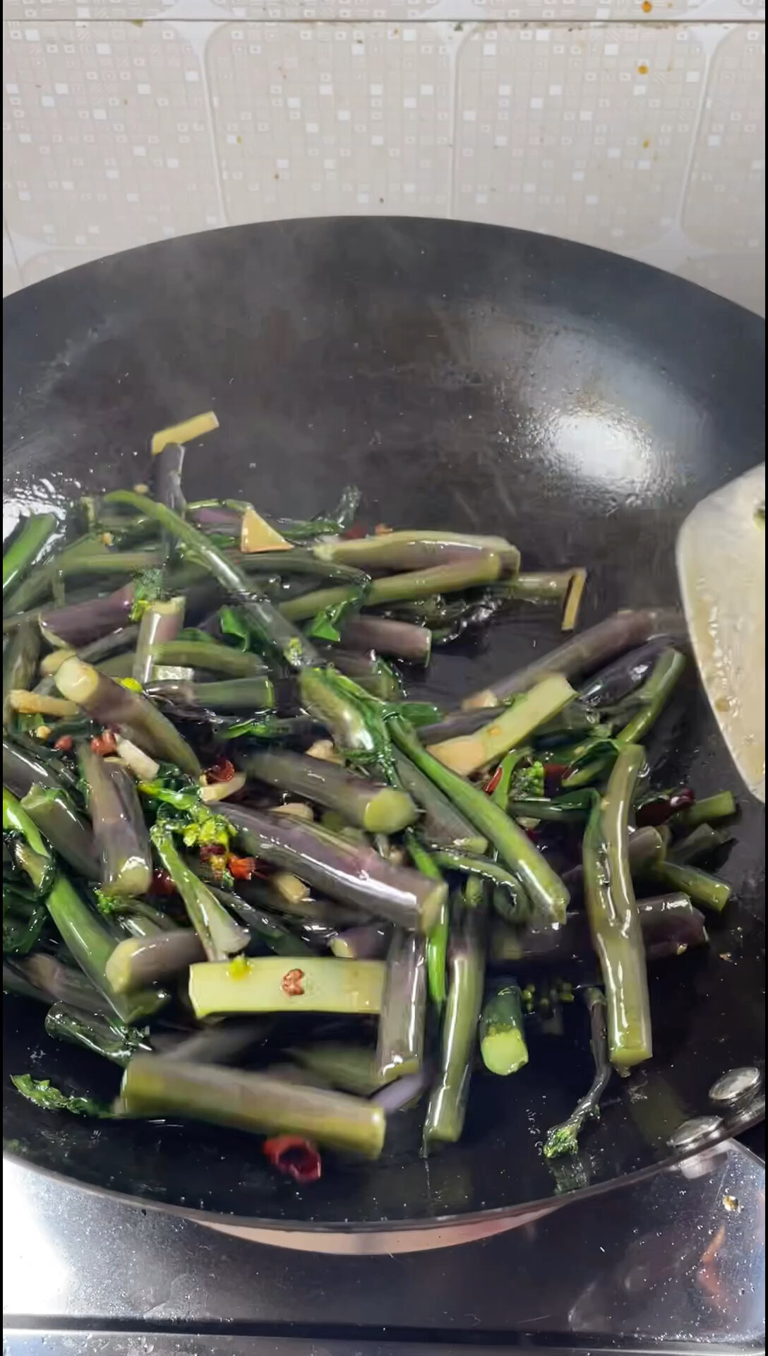 红菜心这样做简单好吃又下饭