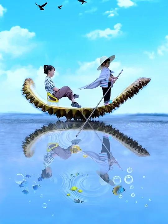 榴莲创意照