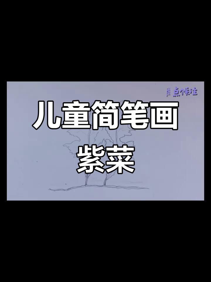 一起动手画紫菜,简单又有趣!