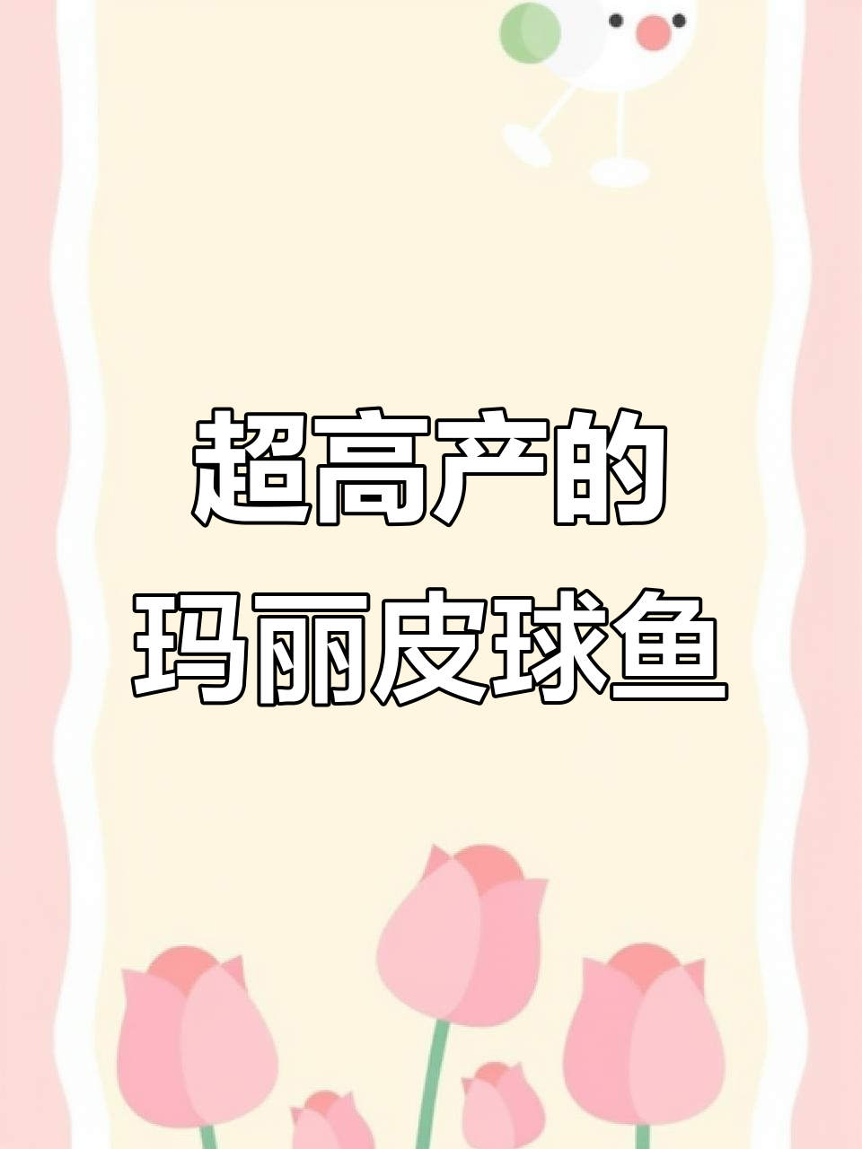 玛丽皮球鱼：超能清洁工，每月生一窝小鱼