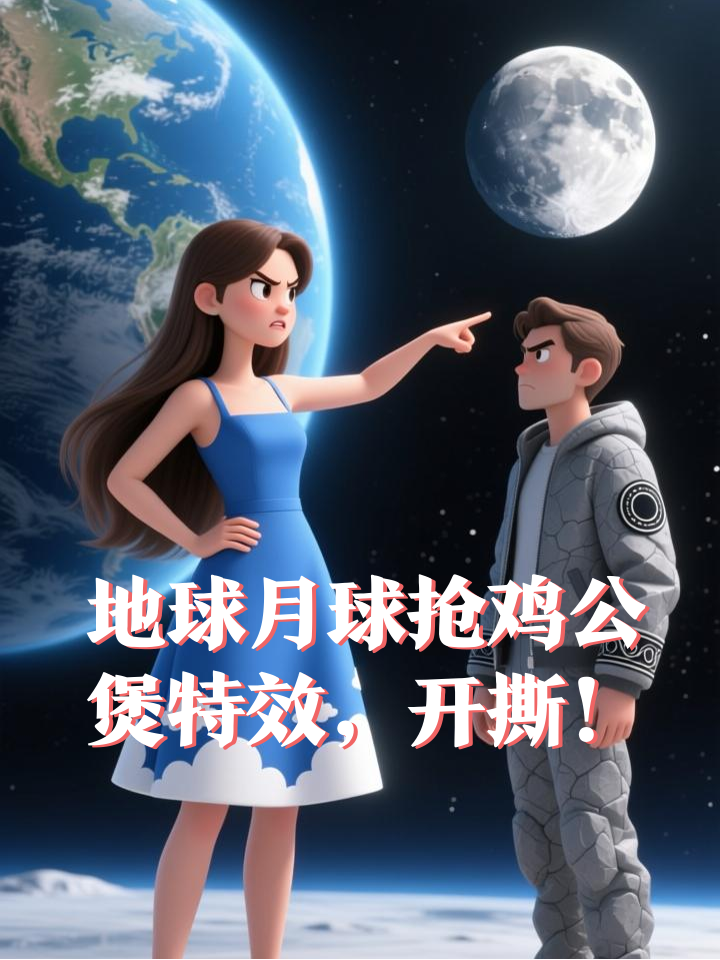 地球月球为鸡公煲特效互怼,真相竟暖哭全网!