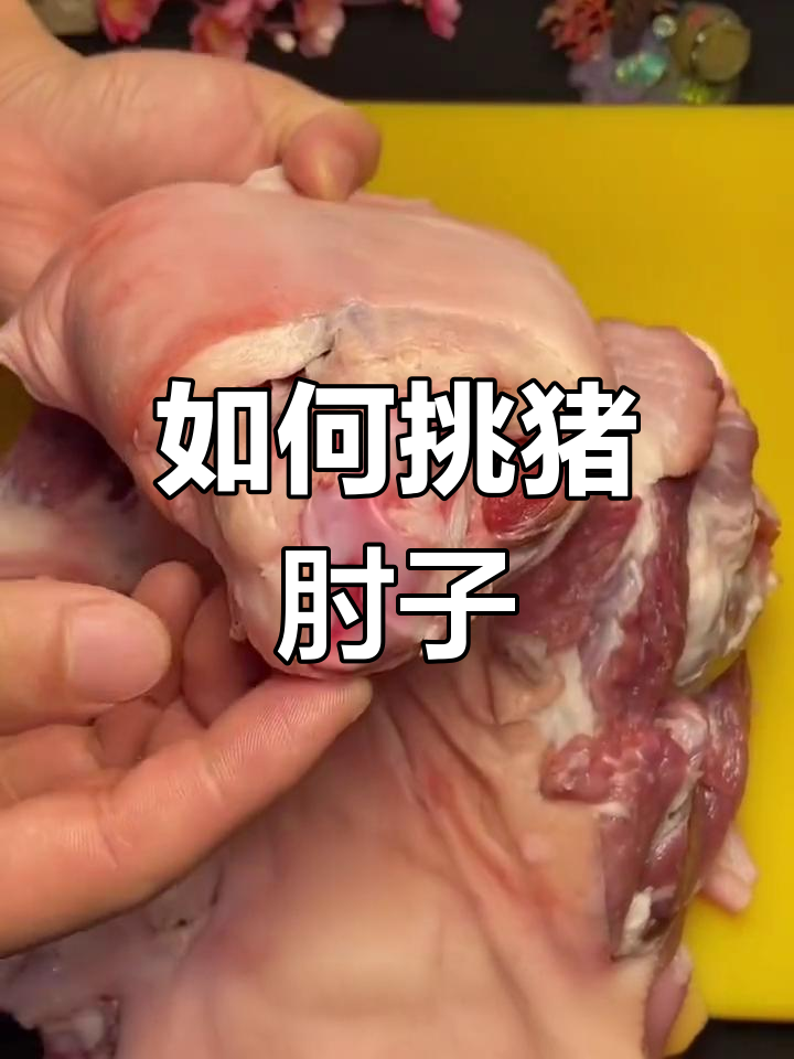 猪肘子选前还是后?教你如何挑选最嫩的肉