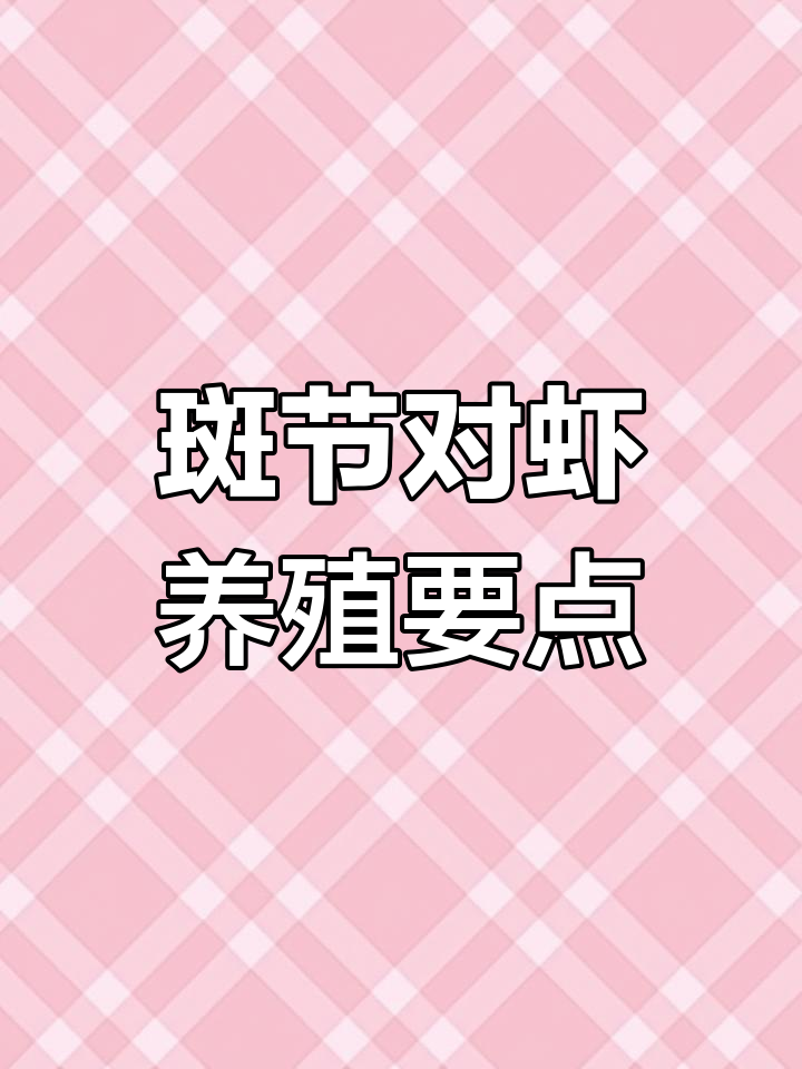 斑节对虾养殖技巧:从苗场到池塘管理全解析