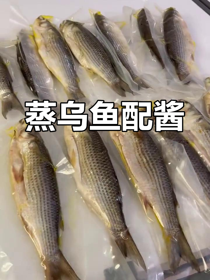 蒸熟乌鱼,搭配酱油直接吃,潮汕特色美味