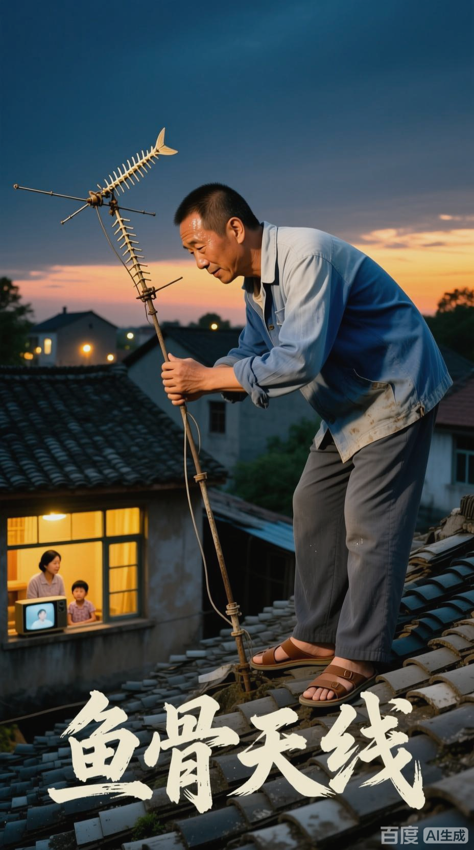 80年代回忆:全家调天线看射雕