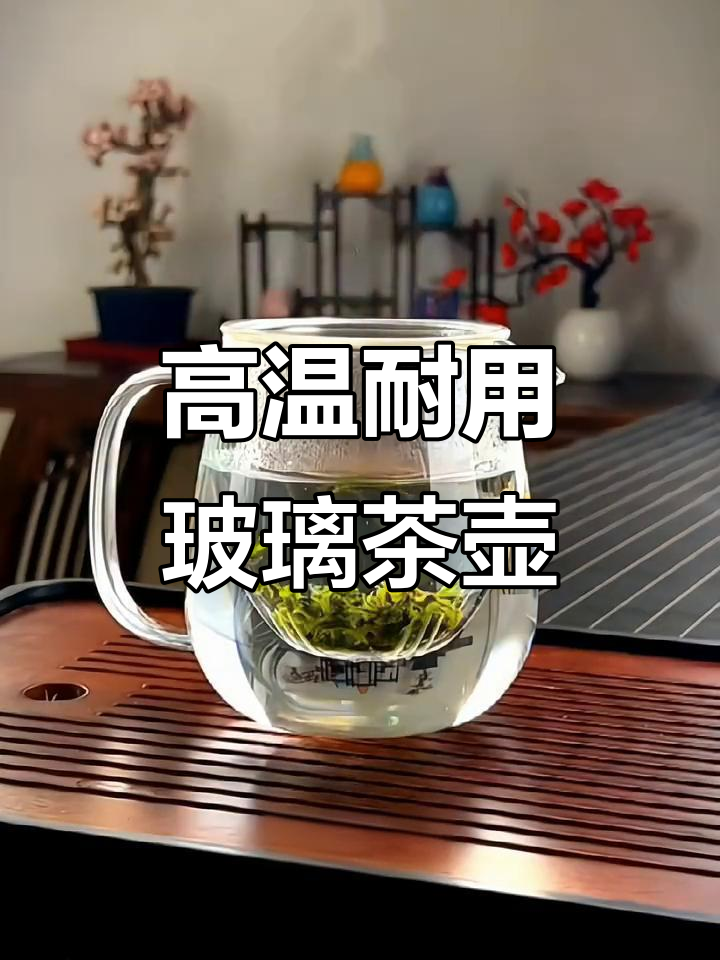 耐高温玻璃茶壶,花茶神器,高硼硅材质更安全