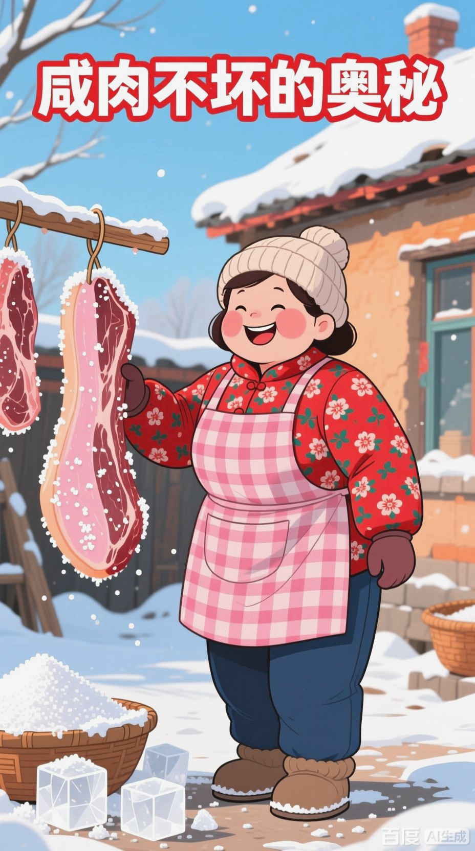 东北咸肉保存的渗透压奥秘