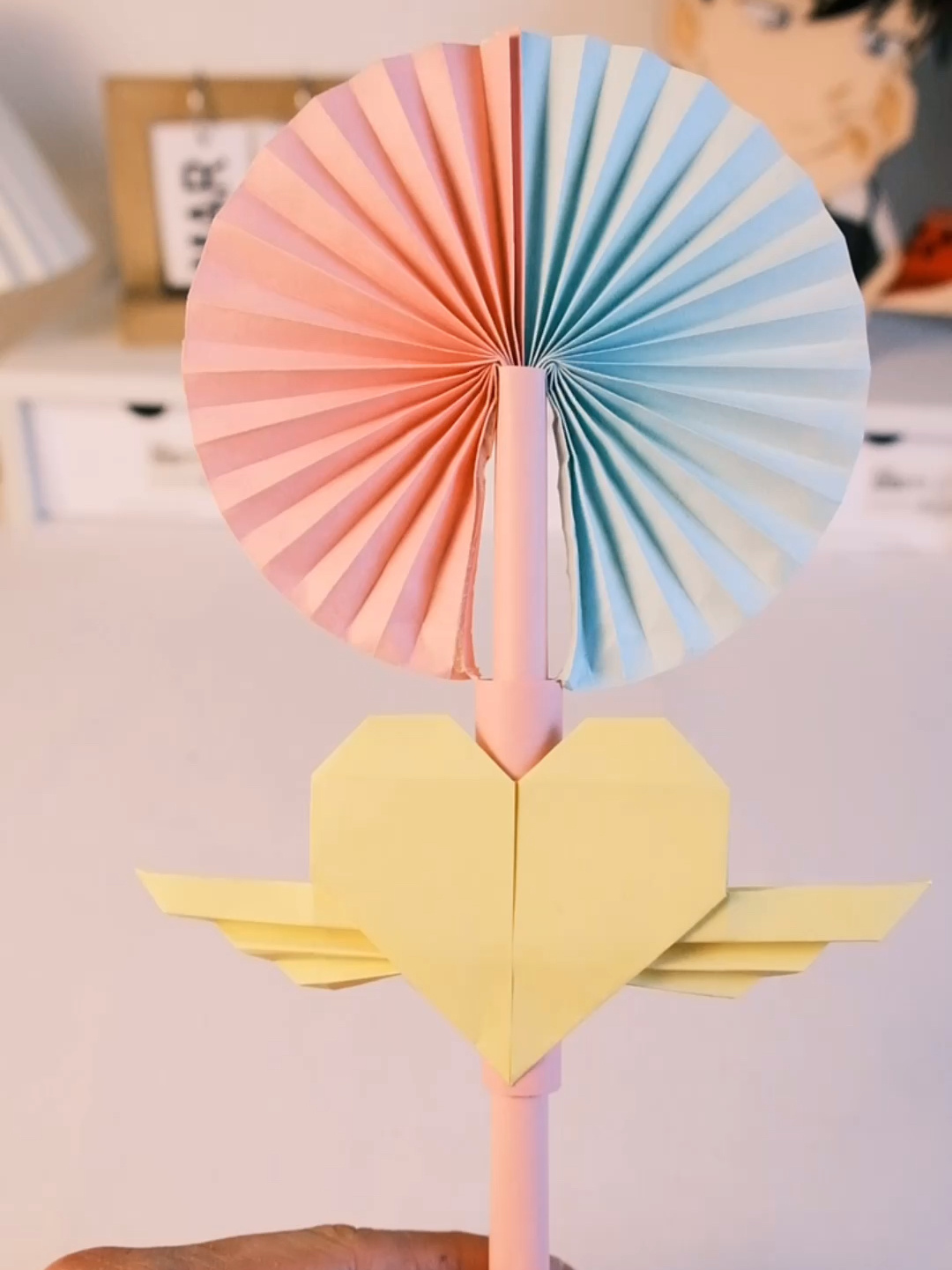 魔法棒折纸教程快给你家小仙女做一个