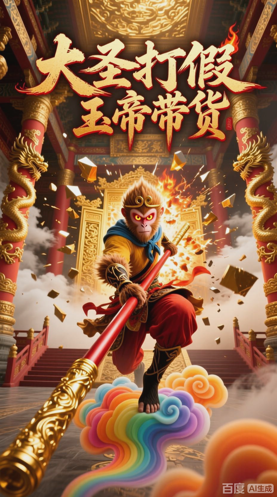 玉帝直播卖酒,孙悟空打假掀风波