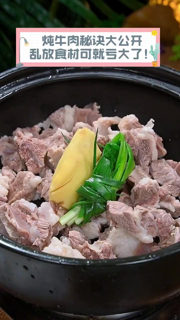炖牛肉秘诀大公开,乱放食材可就亏大了!