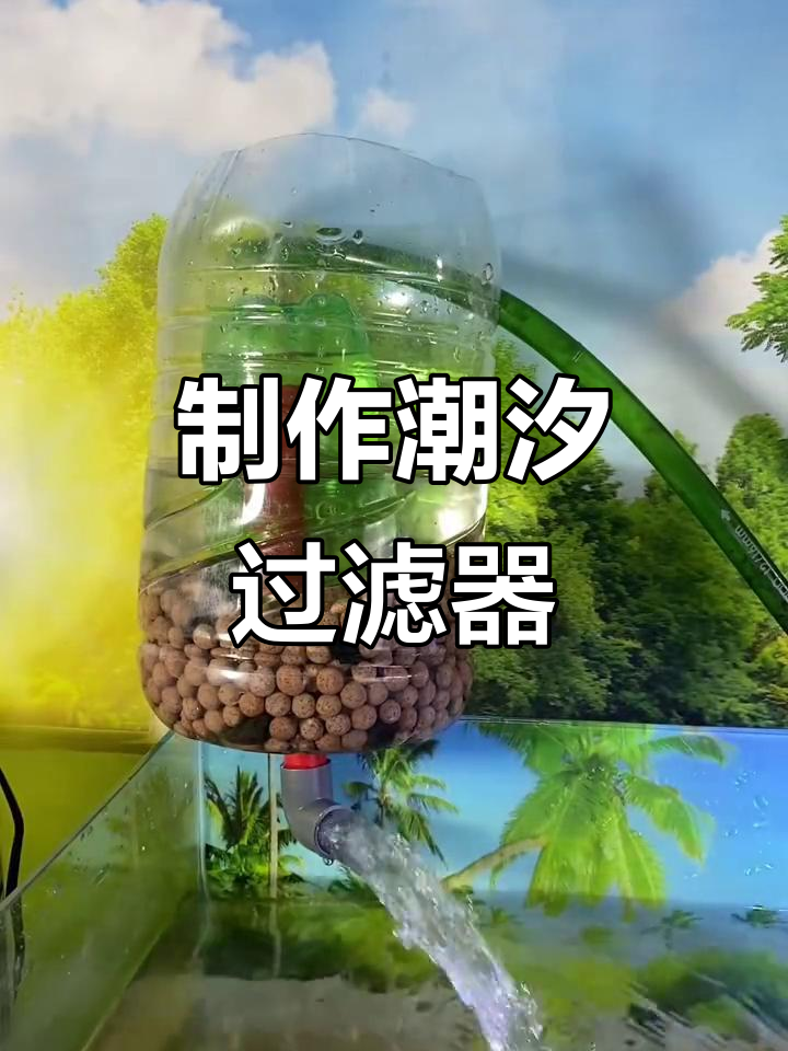 自制潮汐过滤器，轻松打造会呼吸的鱼缸过滤系统