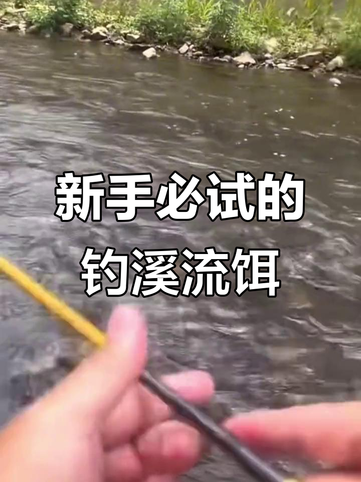 溪流钓鱼必备!这款饵料让新手也能暴护,大小鱼通杀
