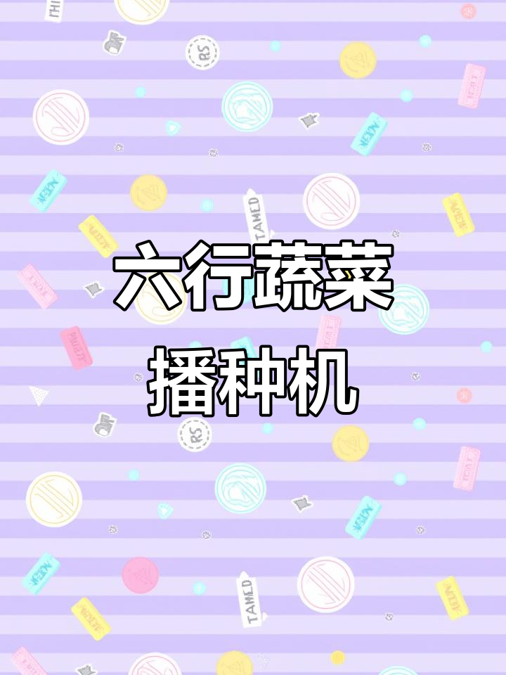 电动分座六行播种机,精准高效省人工