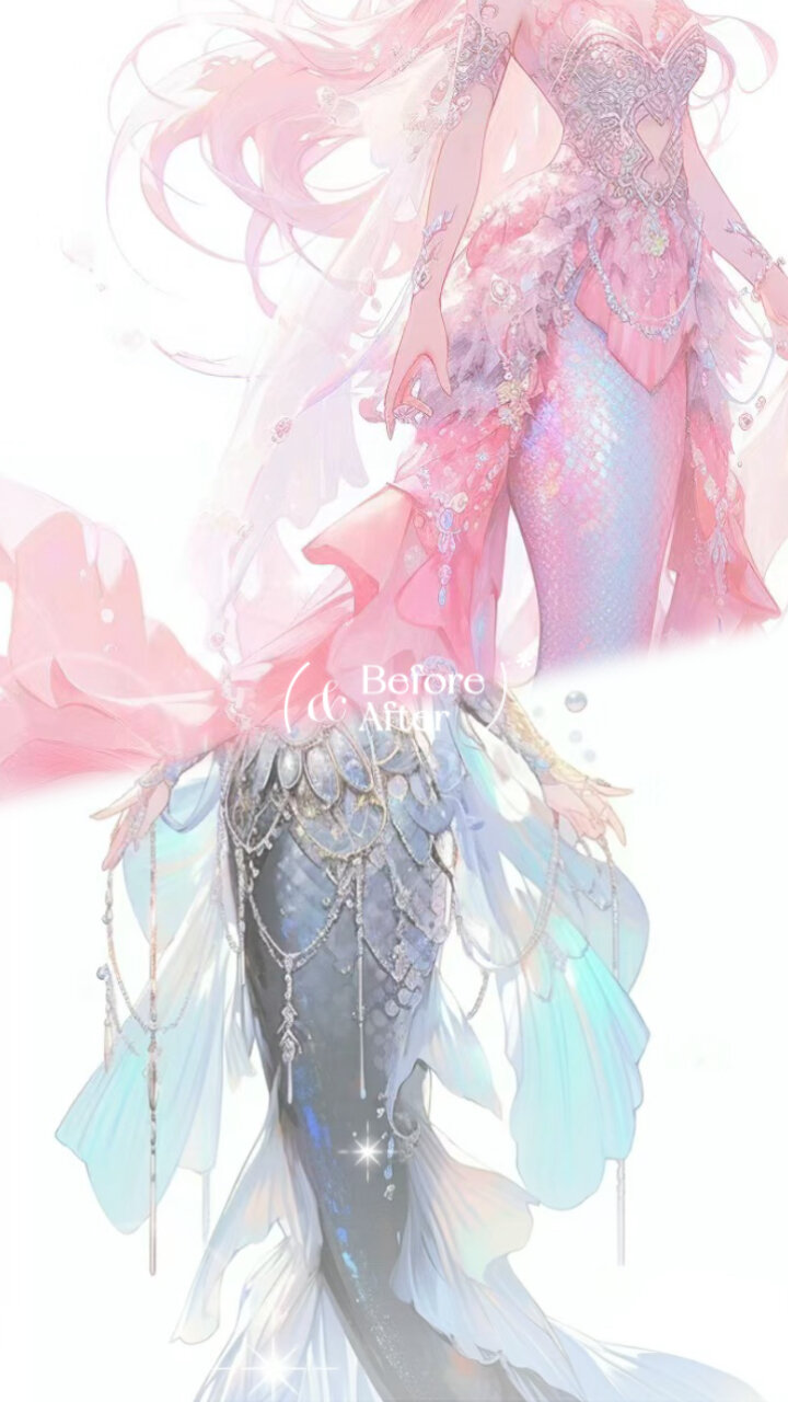 十二星座人鱼公主头像