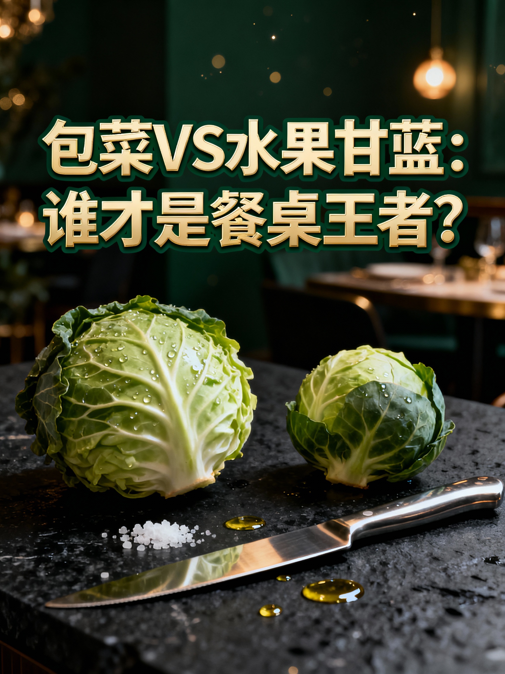 包菜VS水果甘蓝:谁才是餐桌王者?
