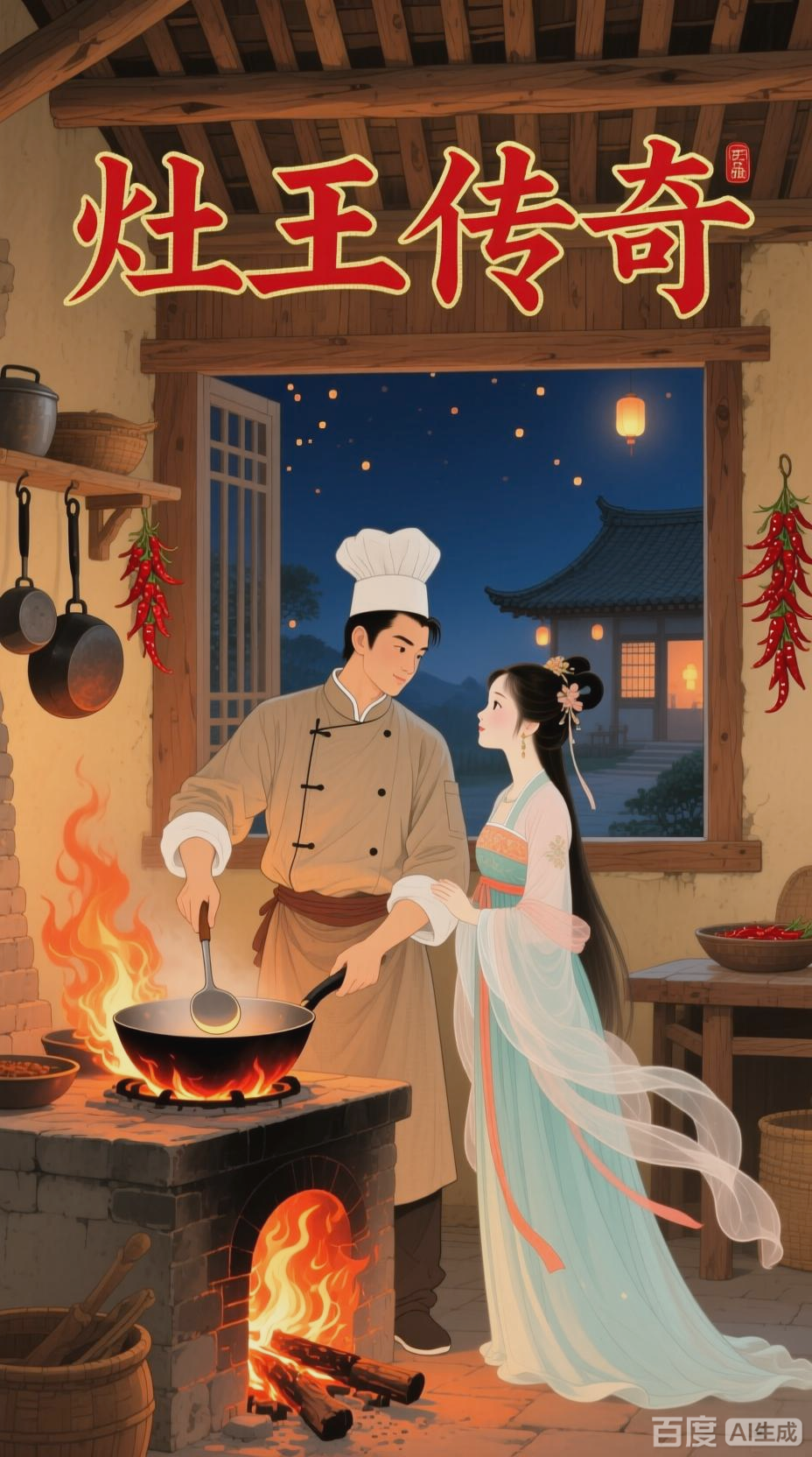 上古神话灶王爷的传奇故事
