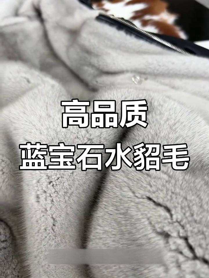 蓝宝石水貂毛:高品质与优雅的完美结合