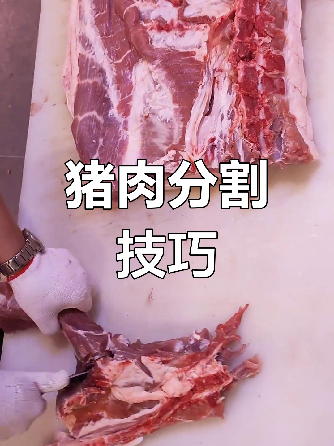 猪肉各部位名称解析
