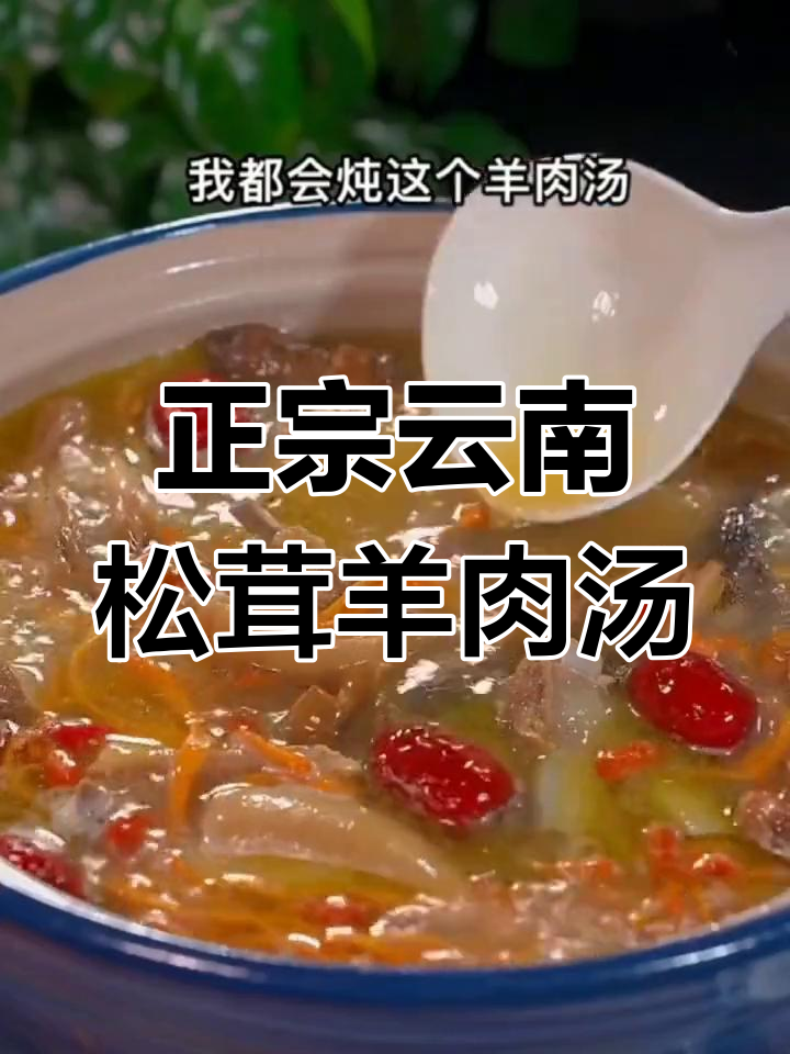 云南松茸羊肉汤,暖心又美味,炖法全揭秘
