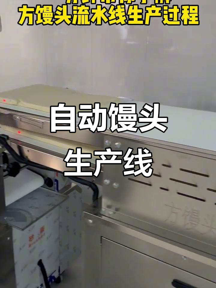 全自动馒头机流水线,轻松搞定生产