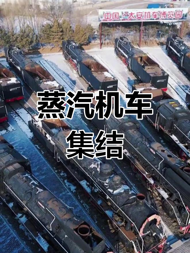 蒸汽机车大集合,震撼来袭!