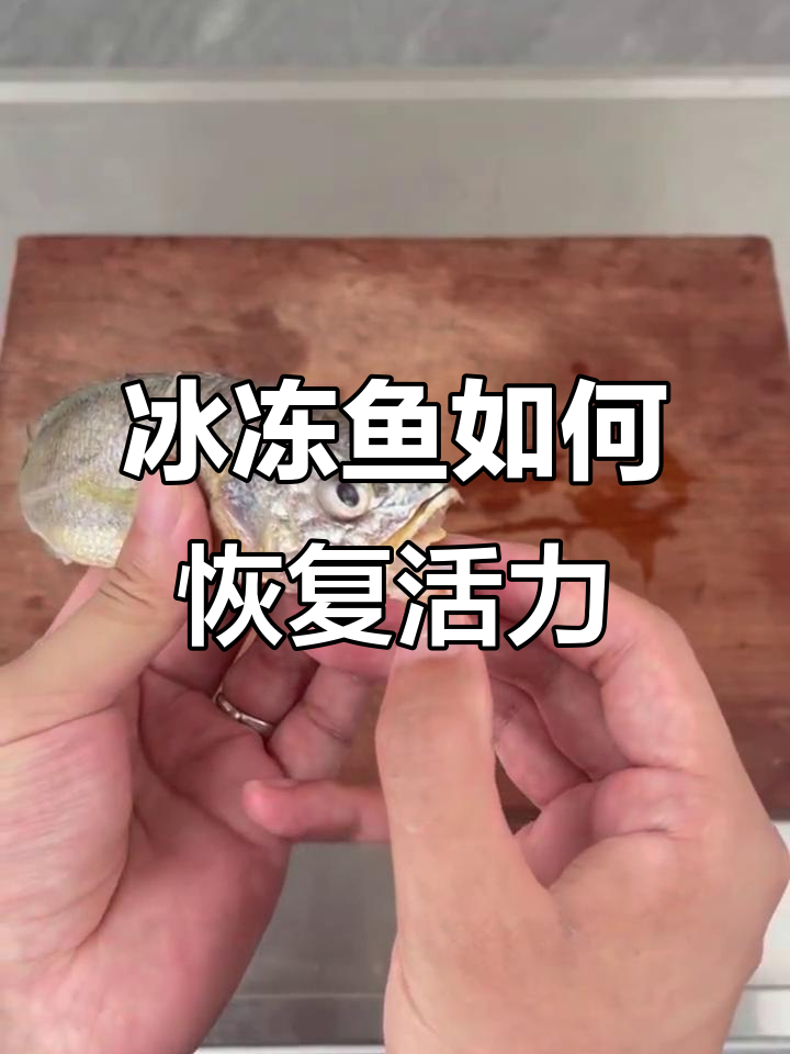 冷冻鱼复活秘诀：慢速解冻让细胞水分不流失