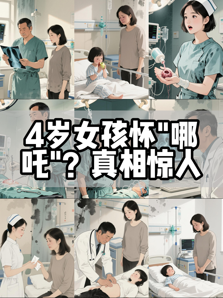 4岁女孩腹中藏3年肉球 医生妙手取出“小哪吒”