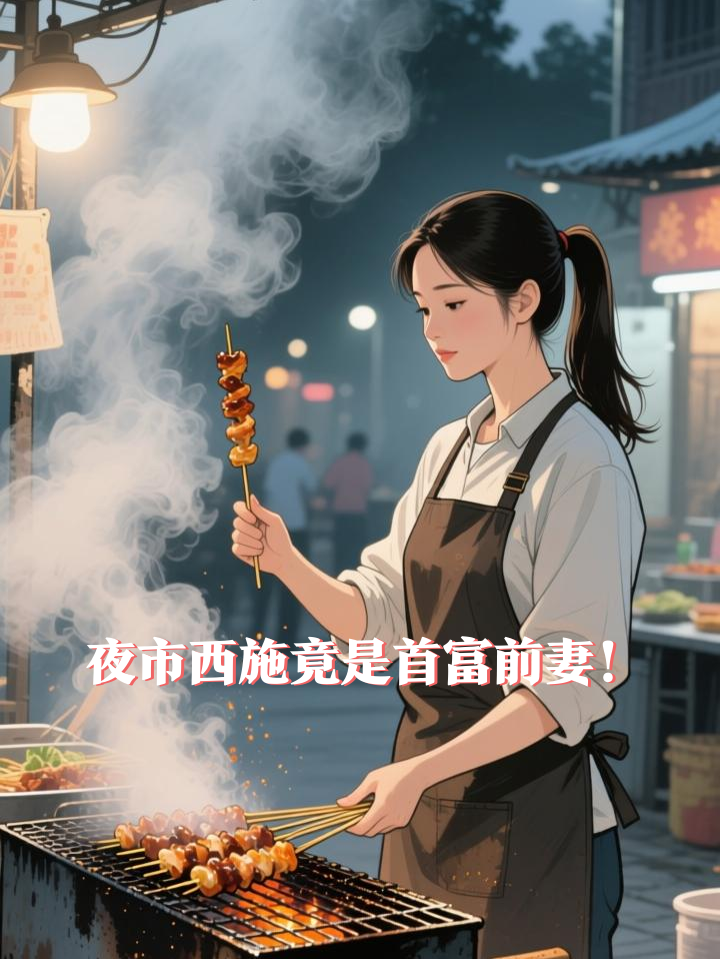 被离婚后她隐姓埋名卖烧烤，首富带新欢来夜市当场跪了