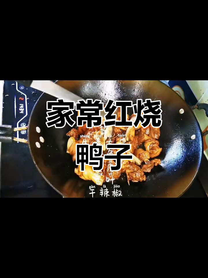 红烧鸭子的家常做法,简单又美味