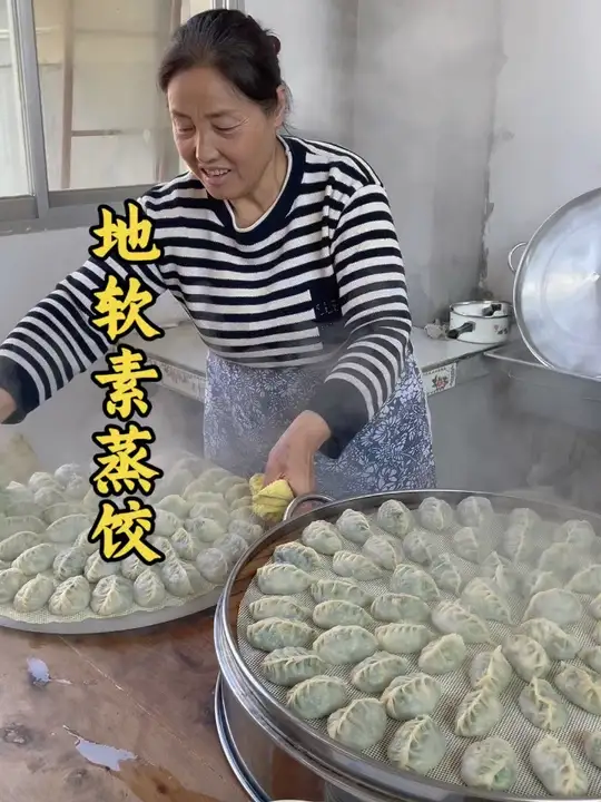 地软素蒸饺,一口蒸饺一口春天