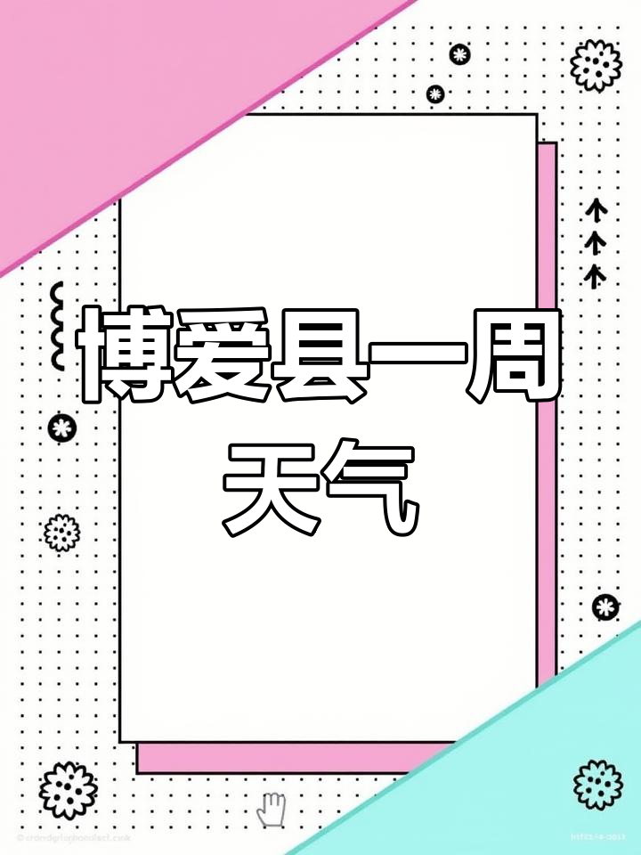 博爱县未来一周天气预报:多云为主,气温波动大