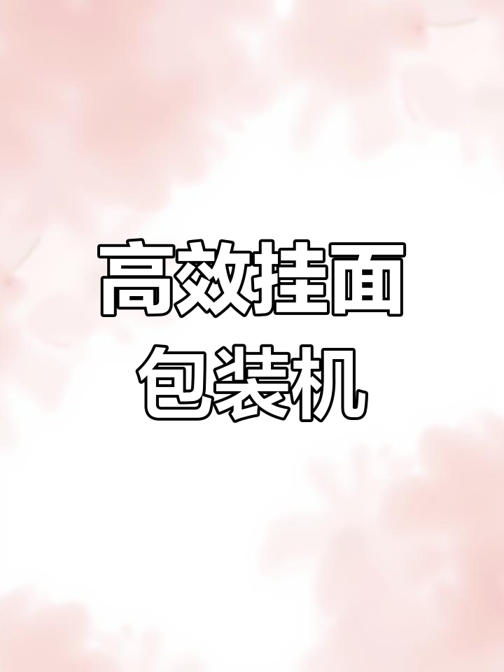 海飞思特挂面包装自动化设备