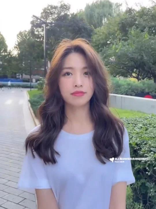 绝美子烫了个发型被问疯了 救命啊啊 太好看|中长发发型 蓬松烫 气垫烫 法式烫发 中长发烫