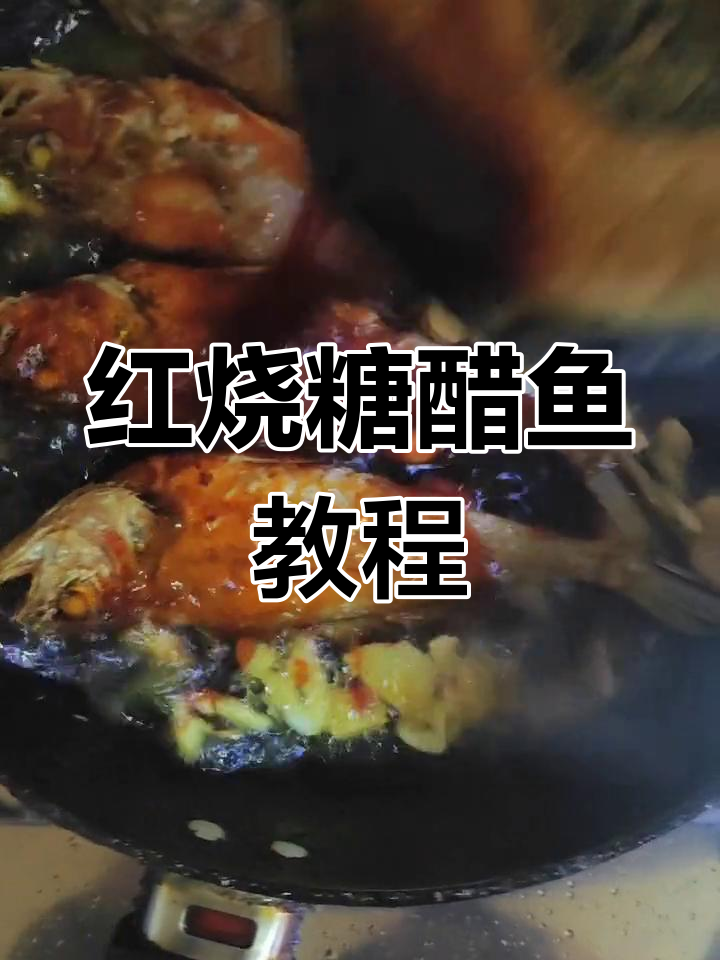 轻松做红烧糖醋鱼,家常美味一学就会