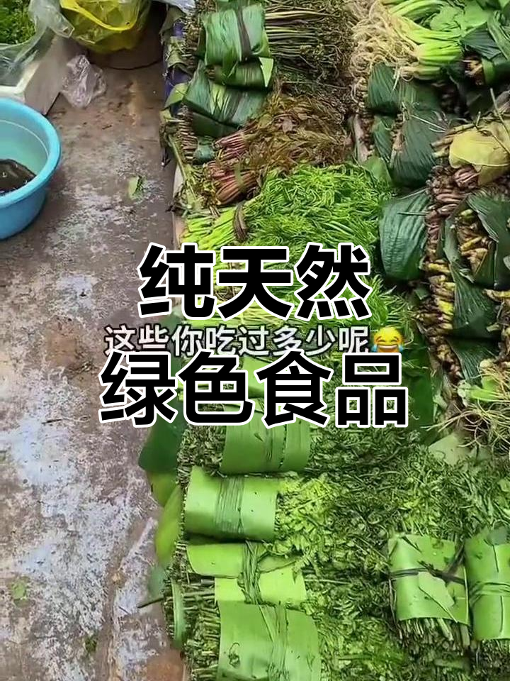 云南农村野生蔬菜大集合